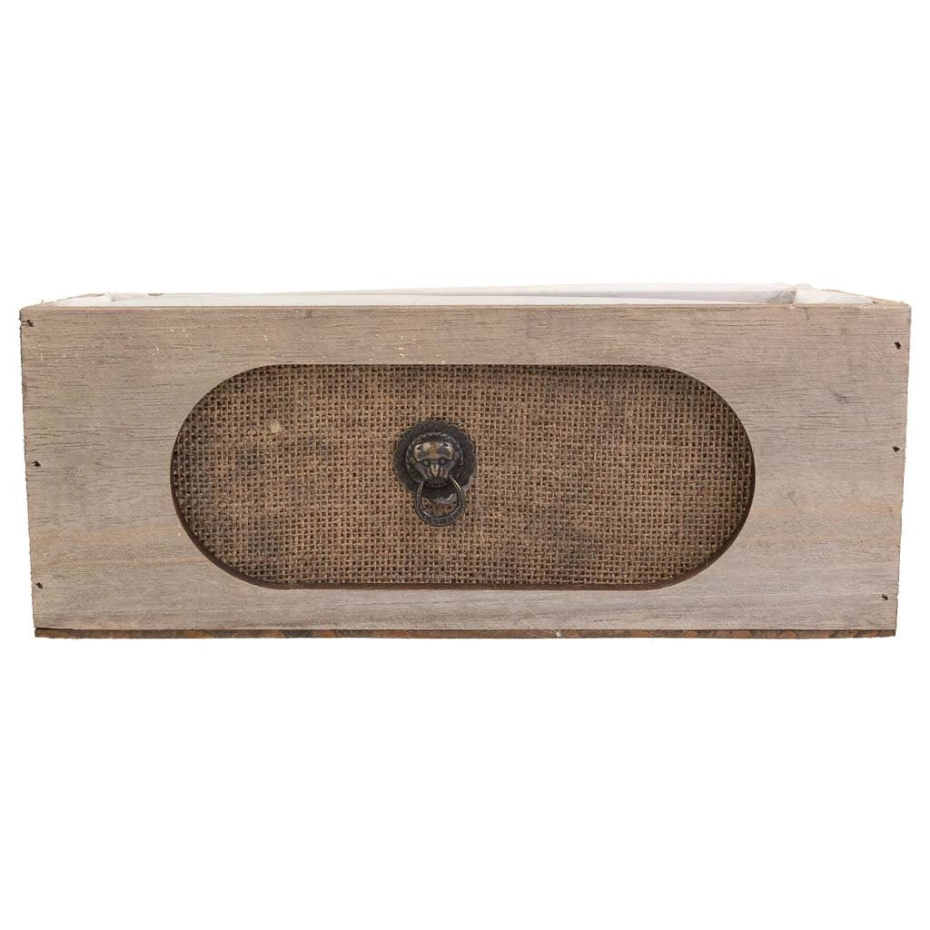 Cassetto in legno marrone 30x13,5x12h
