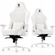 Sedia Gaming DOWINX Nera 200 kg con Braccioli 4D; Seduta Larga 59 cm e Dondolo 15°