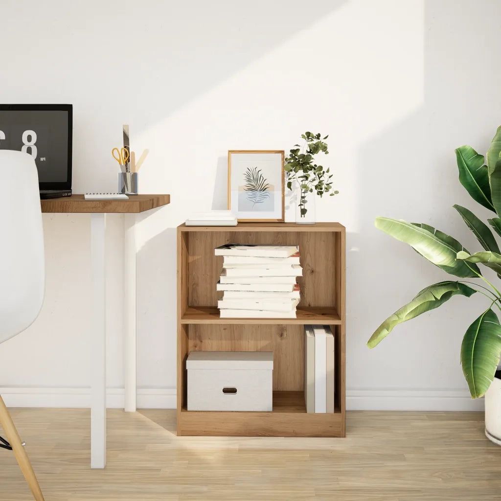 vidaXL Libreria Rovere Artigianale 60x24x76 cm in Truciolato