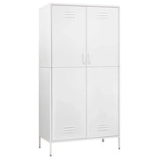 Armadio Bianco 90x50x180 cm in Acciaio CFW5727256