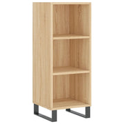 Credenza | Madia | Buffet da pranzo | Armadio da pranzo Rovere Sonoma 34,5x32,5x90 cm in Legno Multistrato