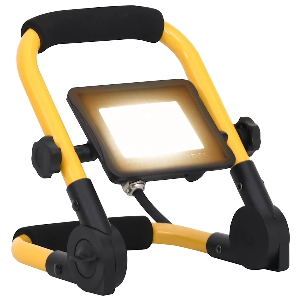 Faretto a LED con Maniglia 20 W Bianco Caldo cod mxl 62386