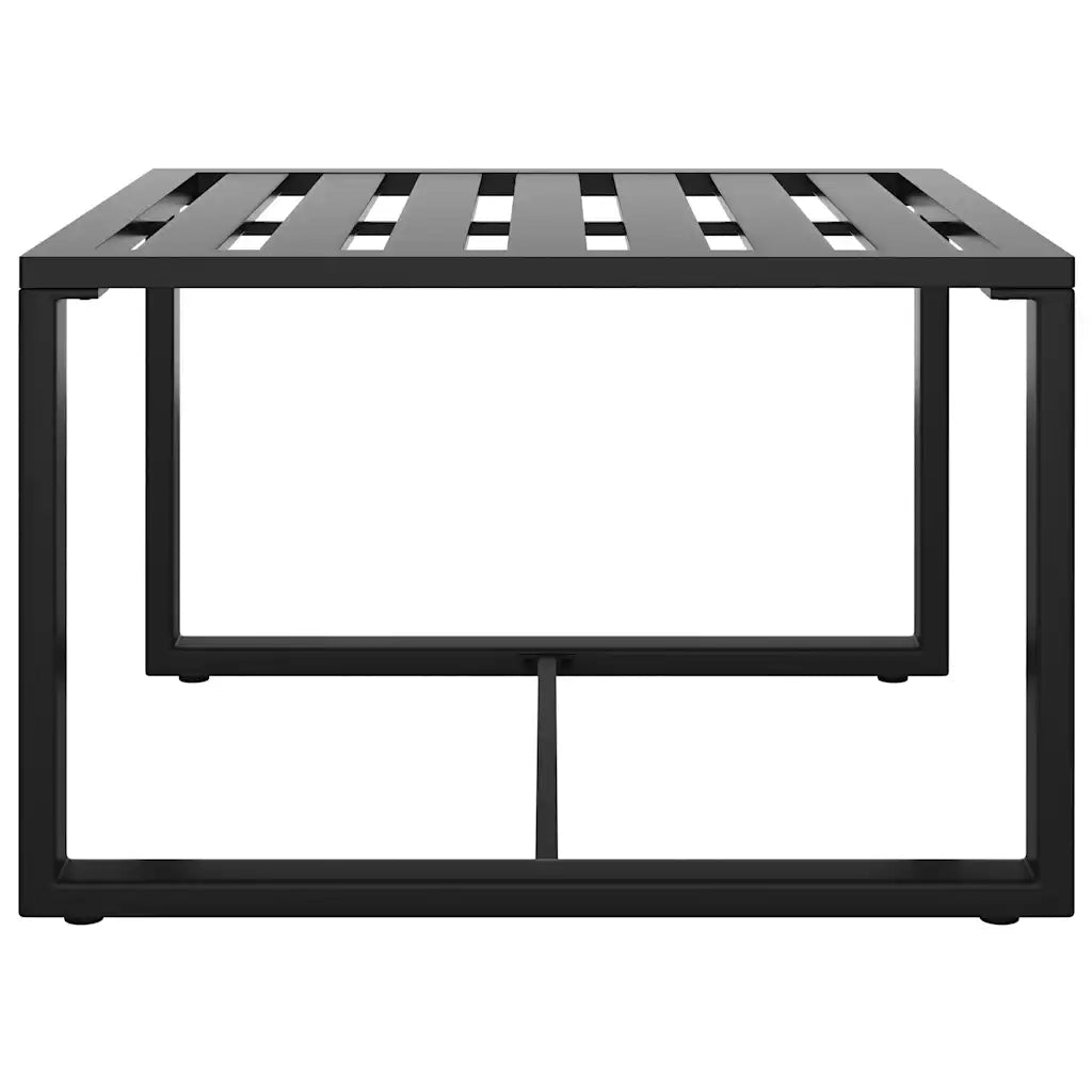 Tavolino da CaffÃ¨ in Alluminio Antracite  cod mxl 71888