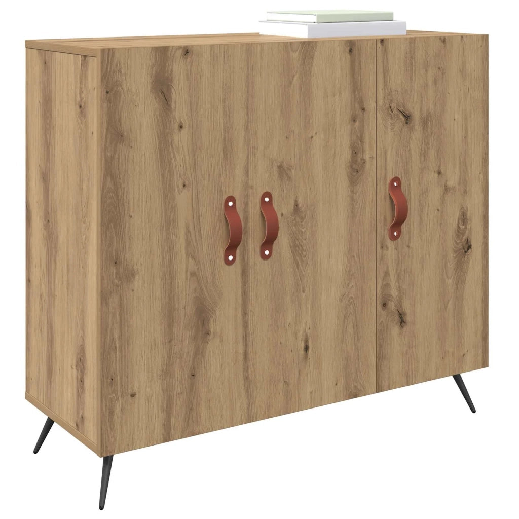 Credenza Rovere artigianale 89,5 x 34 x 80 cm Legno multistrato 879577