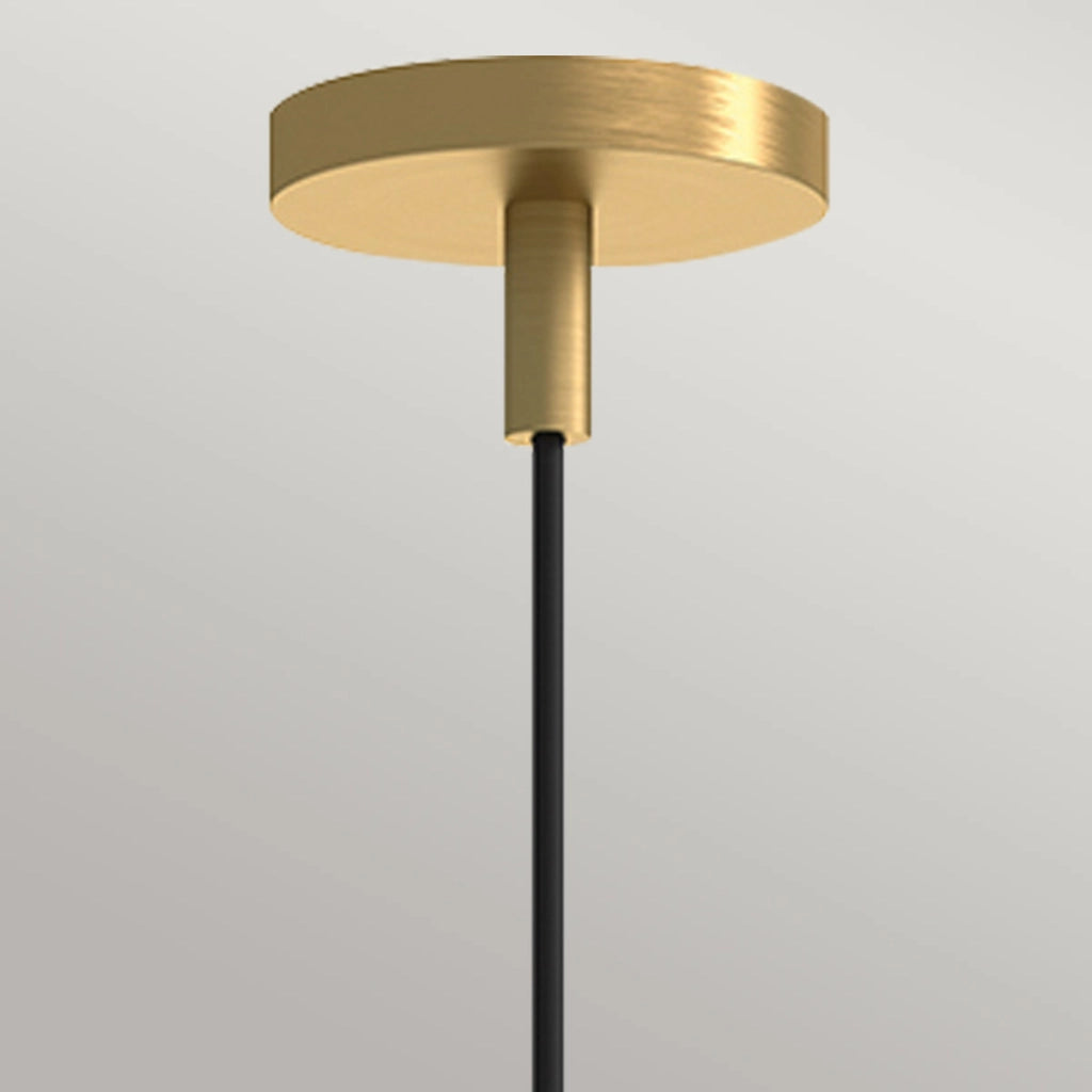 Lampada a sospensione Japandi Remyck Alora oro E27