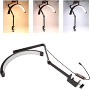 Lampada per Estensione delle Ciglia - Lampada a forma di Mezzaluna - 20W Lampada LED per Estetisti - Igiene e Illuminazione Faciale.