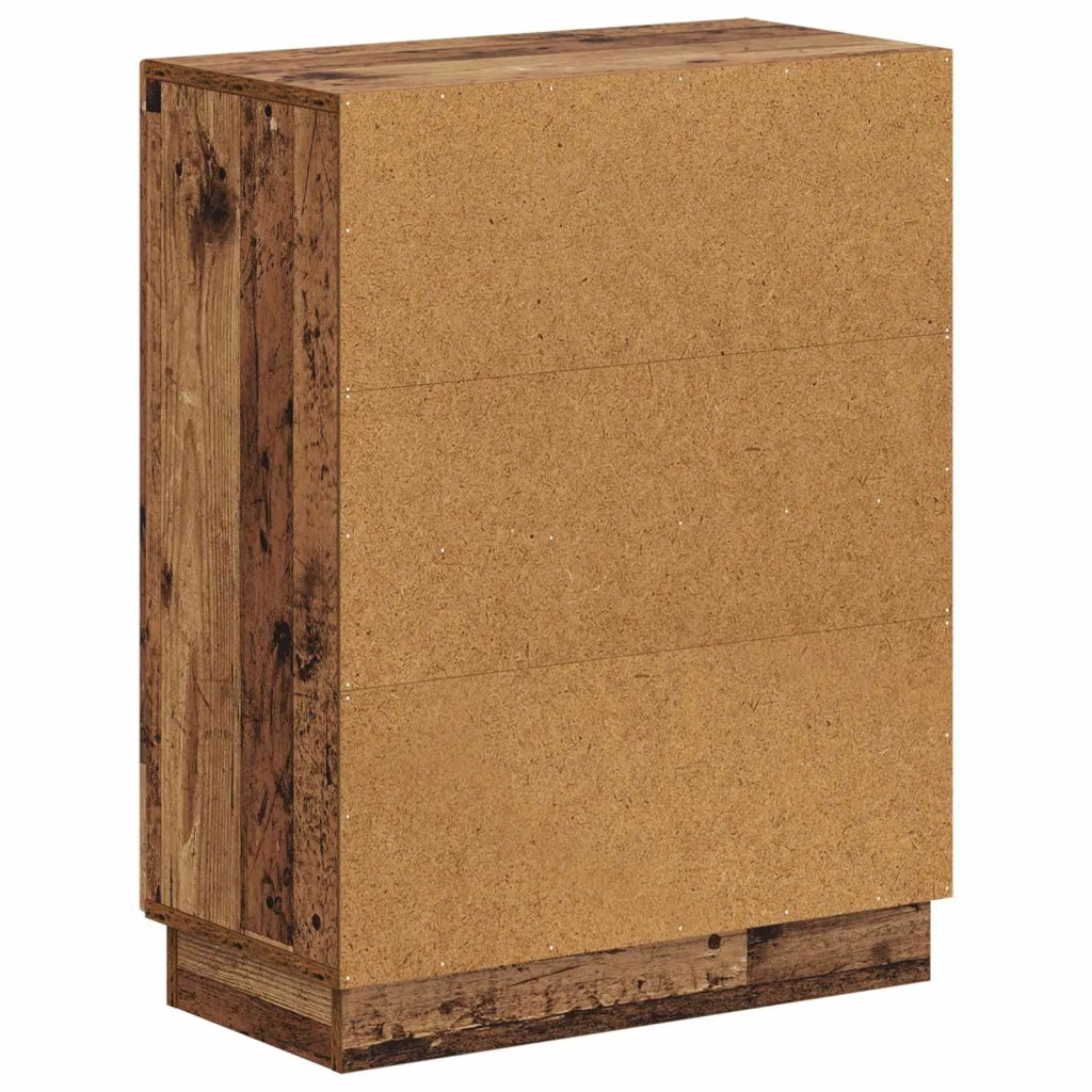 Mobiletto da Bagno HOORN Legno antico 59,5 x 31 x 77 cm 897283