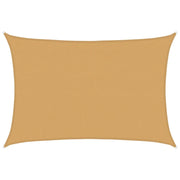 Vela Parasole | Telo Ombra | Vela da ombra 160 g/m2 Rettangolare Sabbia 4x5 m in HDPE