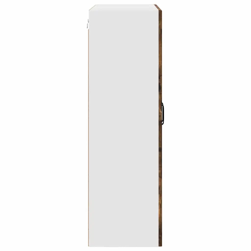 Armadietto a muro PORTO Rovere fumé 80 x 31 x 100 cm