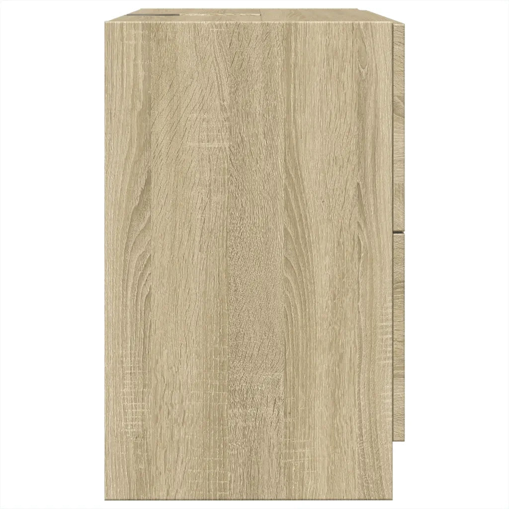 Mobile Sottolavabo Rovere Sonoma 59x37x59 cm in Truciolare 848110