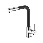 Miscelatore lavello idro bric scarub1090ne phoenix cromo e nero