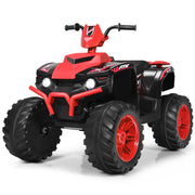 Quad elettrico 104 x 67 x 74 cm per bambini dai 3 ai 7 anni con avviamento lento e musica design rosso 20_0018209