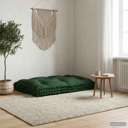 Cuscino per Divano Pallet Verde 120 x 80 x 12 cm Tessuto 4019091