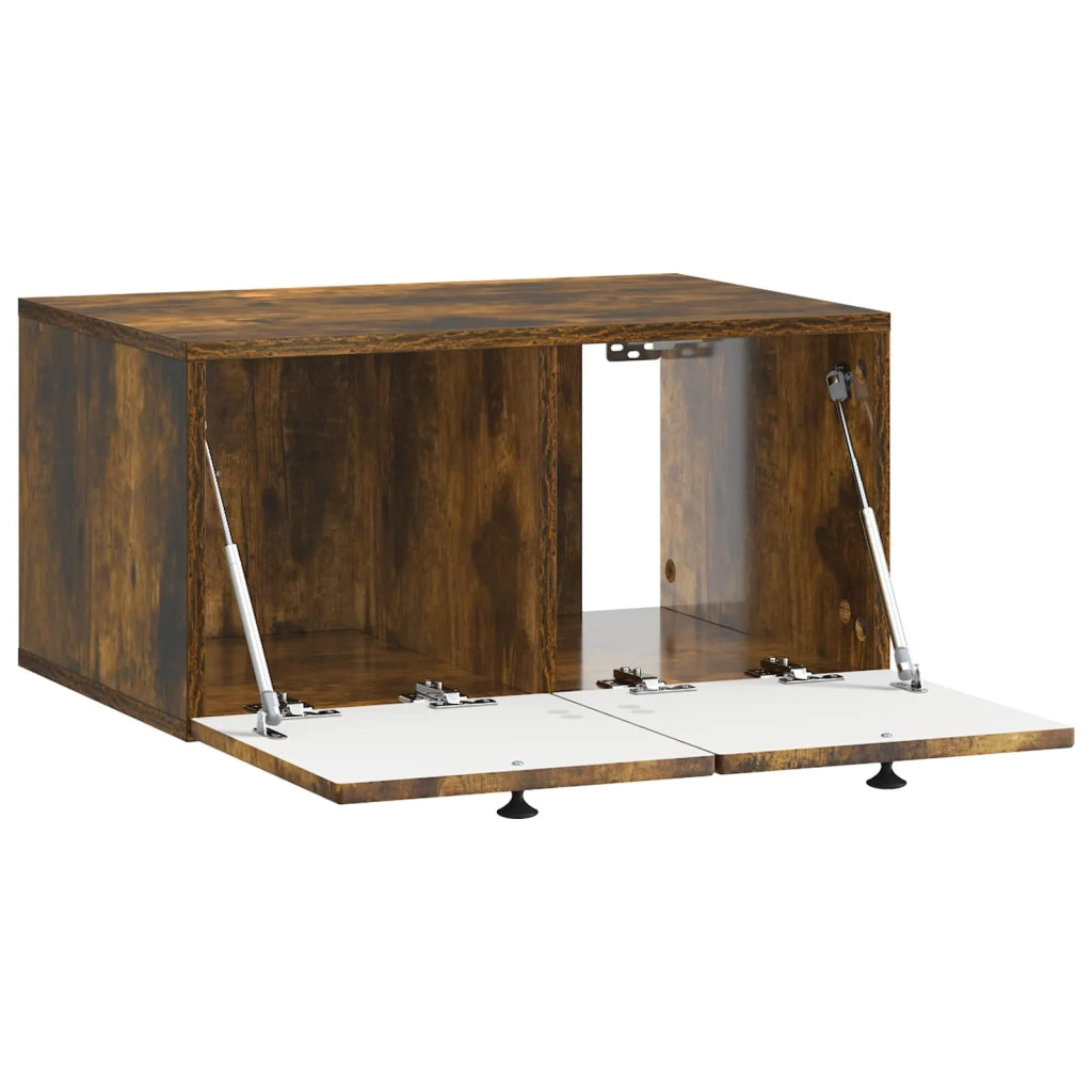 Mobile Porta TV da Muro Rovere Fumo 59,5 x 41 x 30 cm 898170