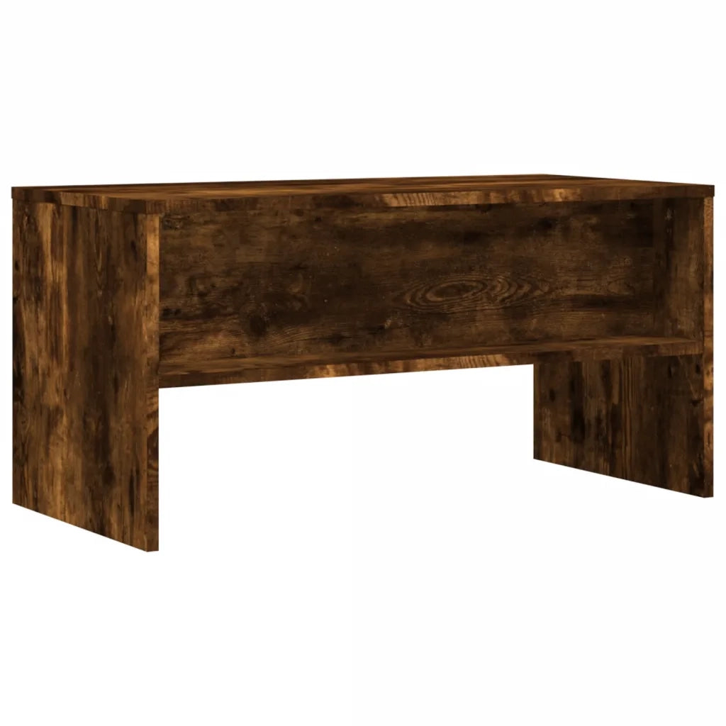 Mobile Porta TV-Mobile per TV-Credenza TV Rovere Fumo 80x40x40 cm in Legno Multistrato
