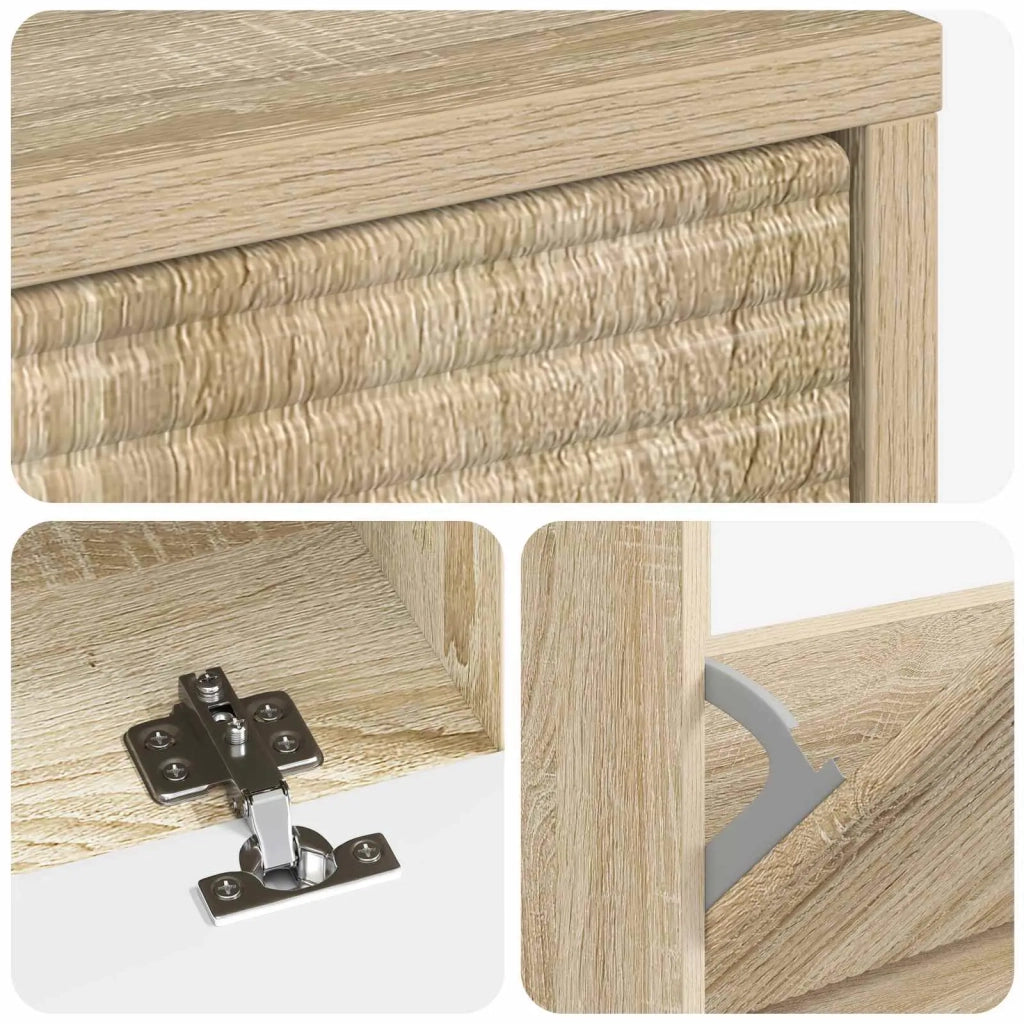 Mobile per scarpe HAARLEM 78 x 24 x 103 cm Legno ingegnerizzato 896877
