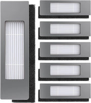6 Pezzi Filtro per Ecovacs T5 / T5 MAX / T8 / N5 / DX55 / DJ65 - Componente aspirapolvere - Filtro aspirapolvere - Aspirapolvere
