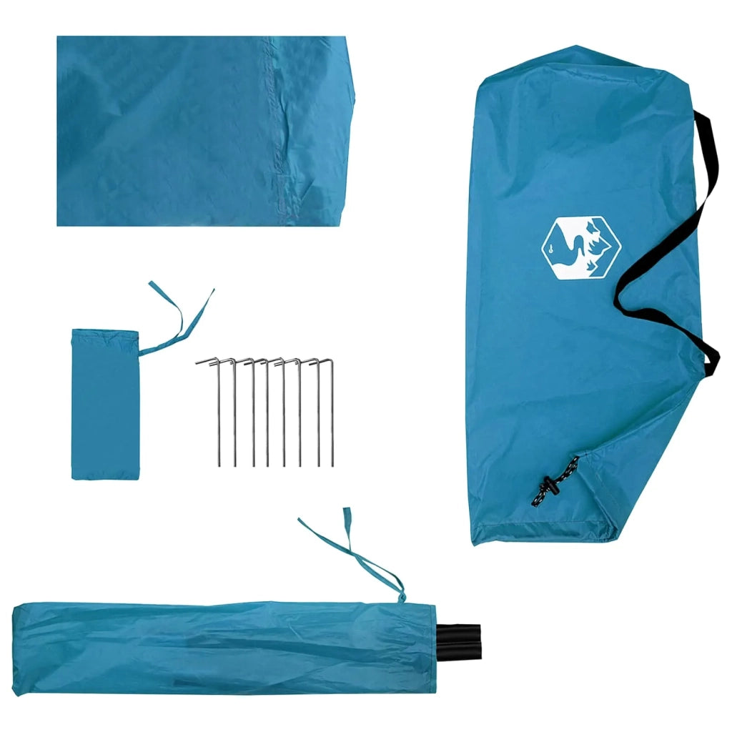 Poncho da pioggia 2-in-1 con cappuccio Blu 262 x 126 x 130 cm 42017407