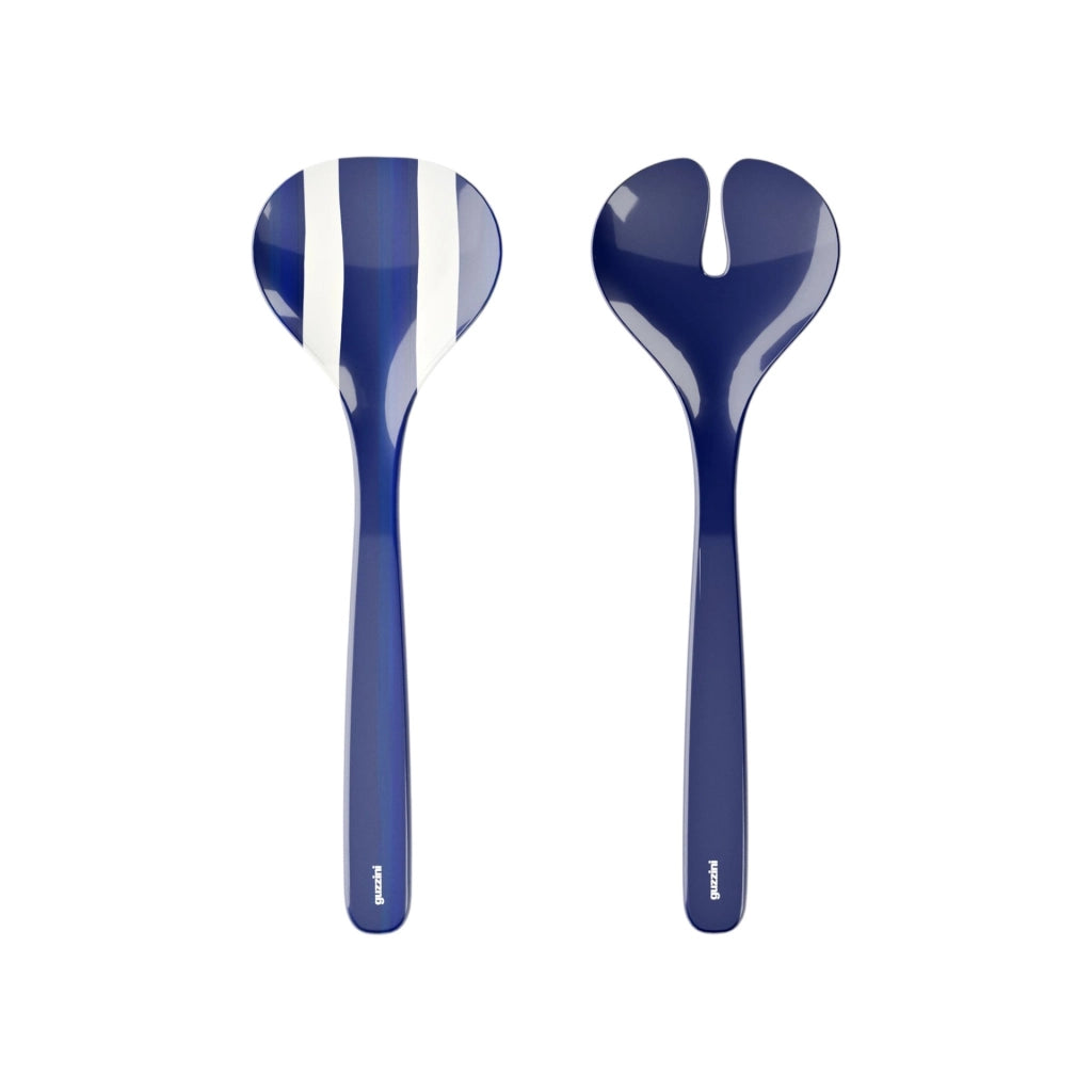 Posate per insalata Riviera colore blu  29,8 x 10 x 1,7 cm