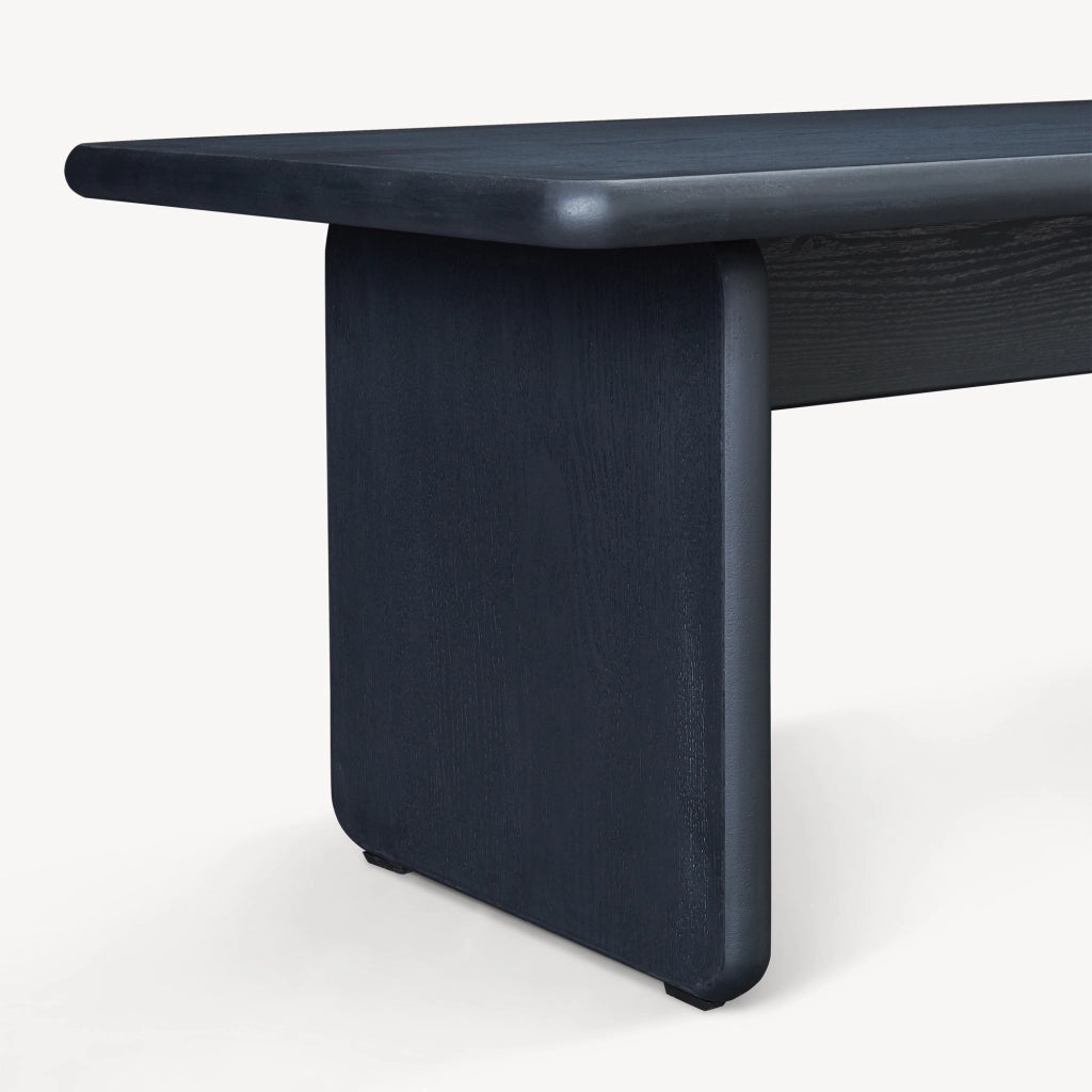 Tavolino Rettangolare da Salotto Gäljami 100 x 55 x 44 cm - Nero [en.casa]