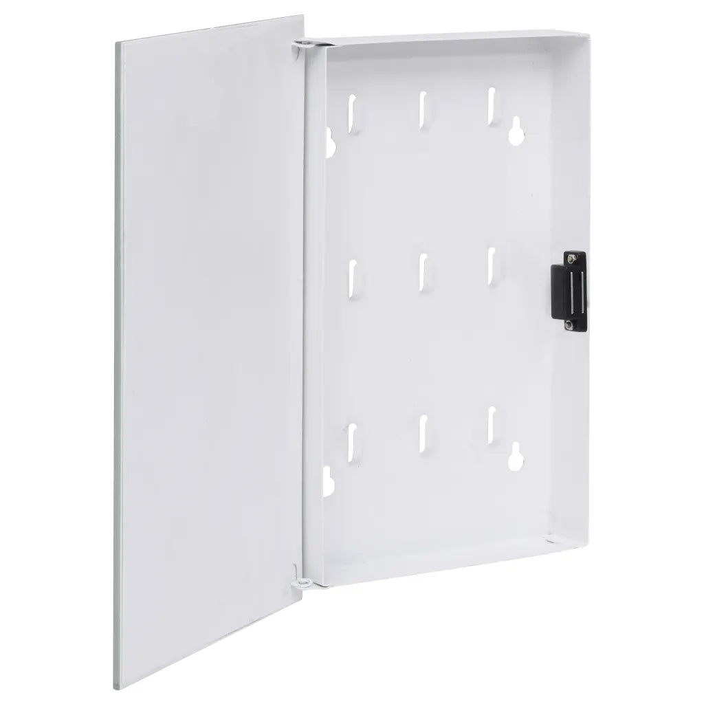 Cassetta Portachiavi con Lavagna Magnetica Bianca 30x20x4 cm