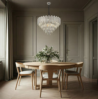 Lampada Cristal G051-cp 50cm Chrome