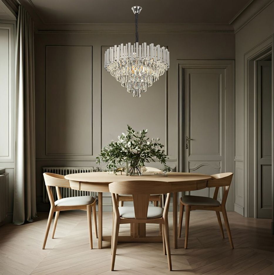 Lampada Cristal G051-cp 50cm Chrome