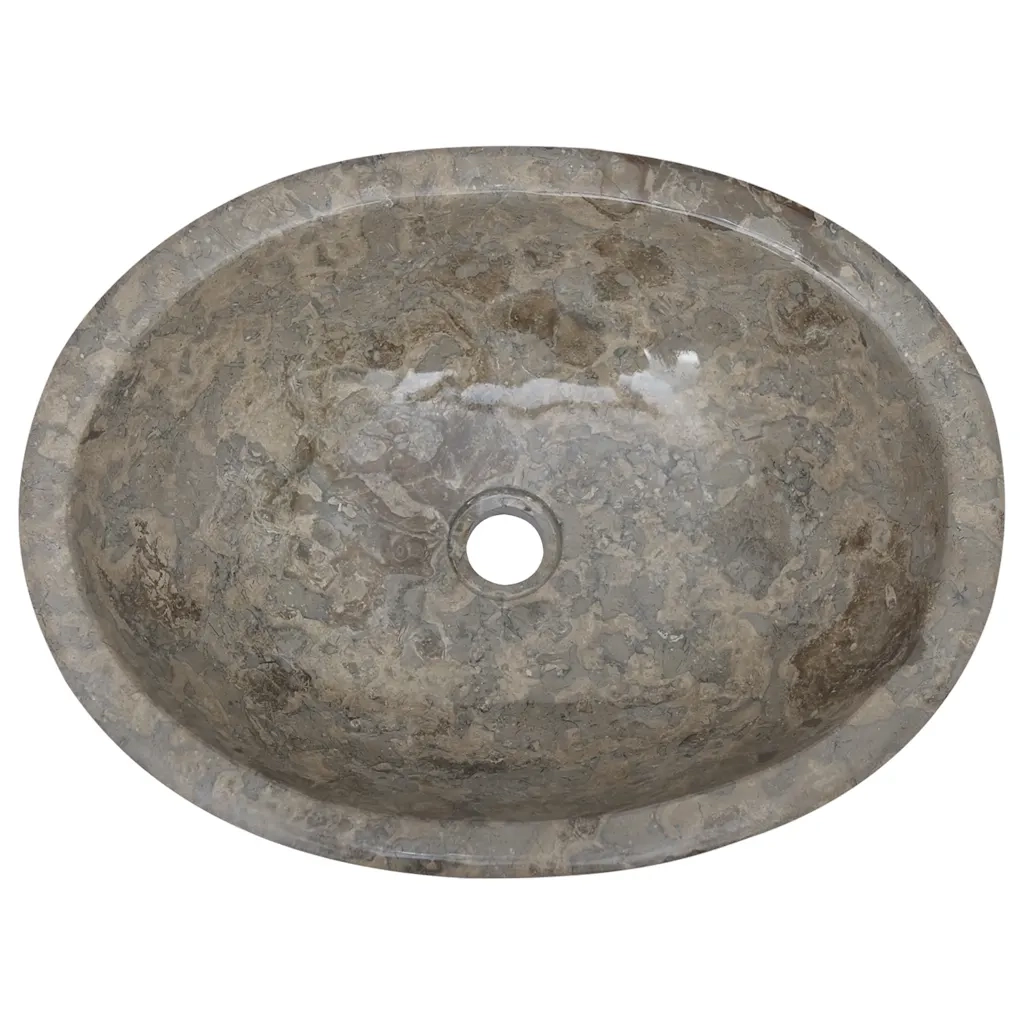 Lavandino Grigio 53x40x15 cm in Marmo CFW8513212