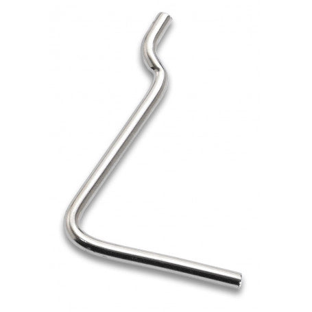 GANCIO PER PANNELLO FORATO TIPO 'N.6' 38x53 mm - 200 pezzi