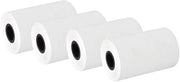 Pacchetto di 4 rotoli di carta termica 57x40mm - adatto per terminal di cassa - stampa di ricevute - carta bianca - carta liscia - rotoli di ricevute