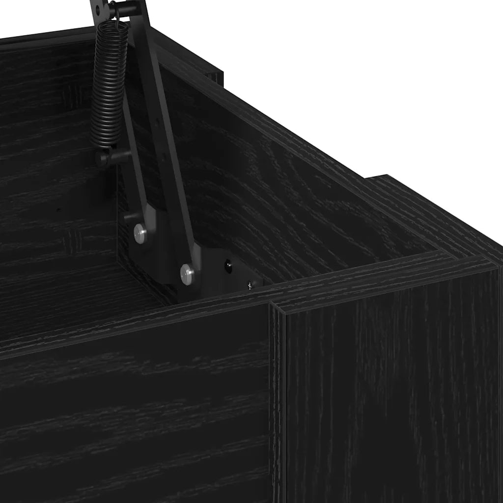 Tavolino da salotto Rovere Nero 101 x 49 x 52 cm 862764