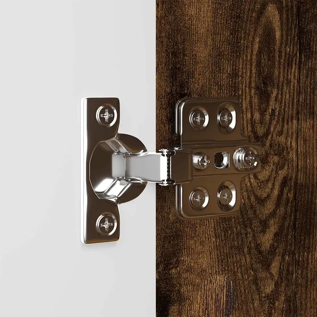 Mobile da Bagno | Armadio da bagno con cassetto Rovere fum¨¦ 30,5 x 30 x 101 cm