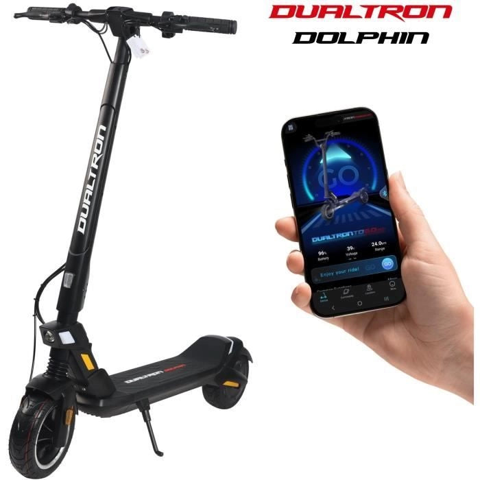 Monopattino elettrico - DUALTRON DOLPHIN - Ruote da 9'' - Potenza max 600W - Autonomia 40 KM