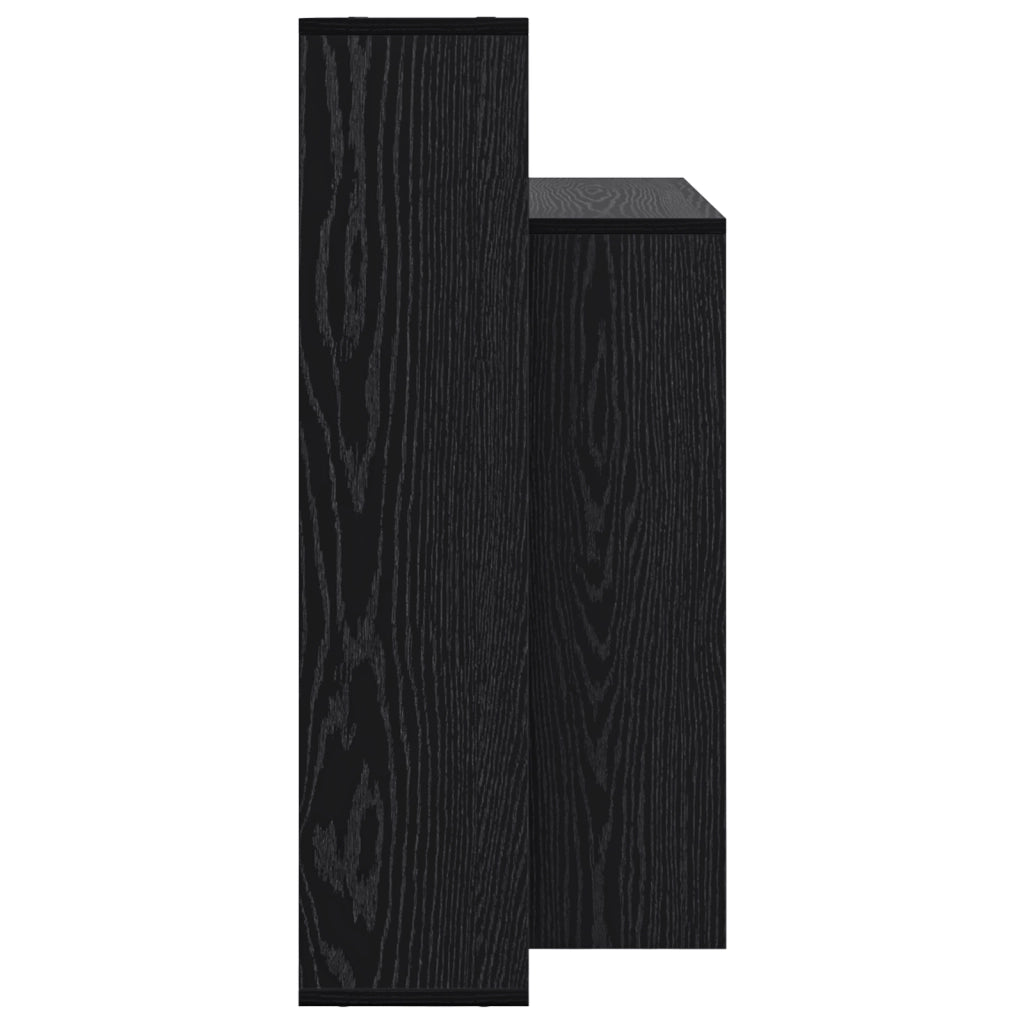 Scrivania Computer Rovere Nero