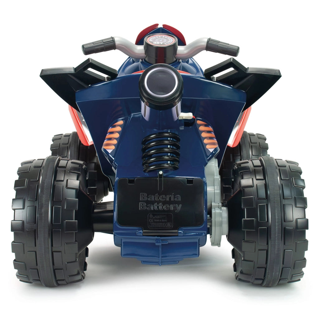 Quad Elettrico per Bambini 12V The Beast Repsol Fino a 6 km/h Rosso e Blu