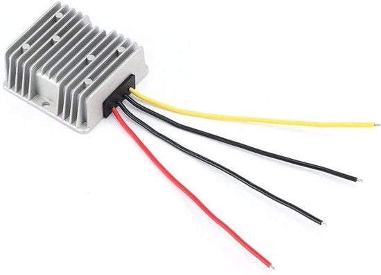 Convertitore DC 12/24 V a 5 V - 10 A Uscita - Adatto per Auto - Nero - Convertitore di Corrente