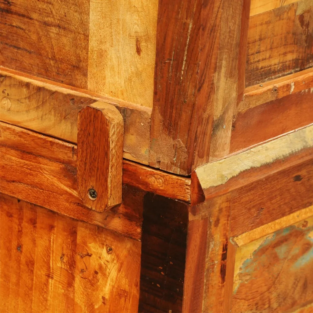 Libreria in Legno Massello di Recupero Vintage 241433
