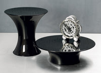 Tavolino da Giardino Componibile Ø37x47 cm in Resina Arkema Olimpo Bianco