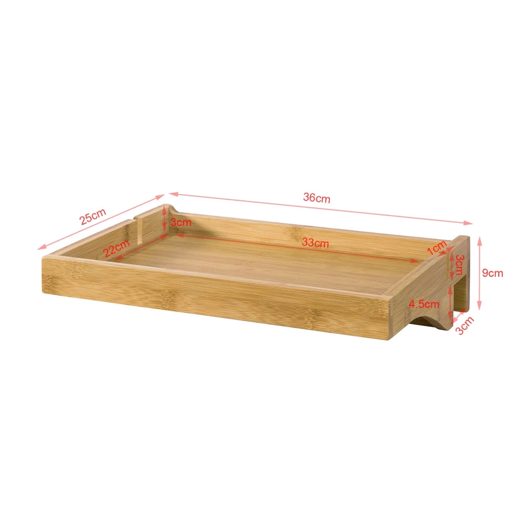 Vassoio da letto Mensole per Camerette Comodino Piccolo Portaoggetti sul Comodino Legno NKD01-N
