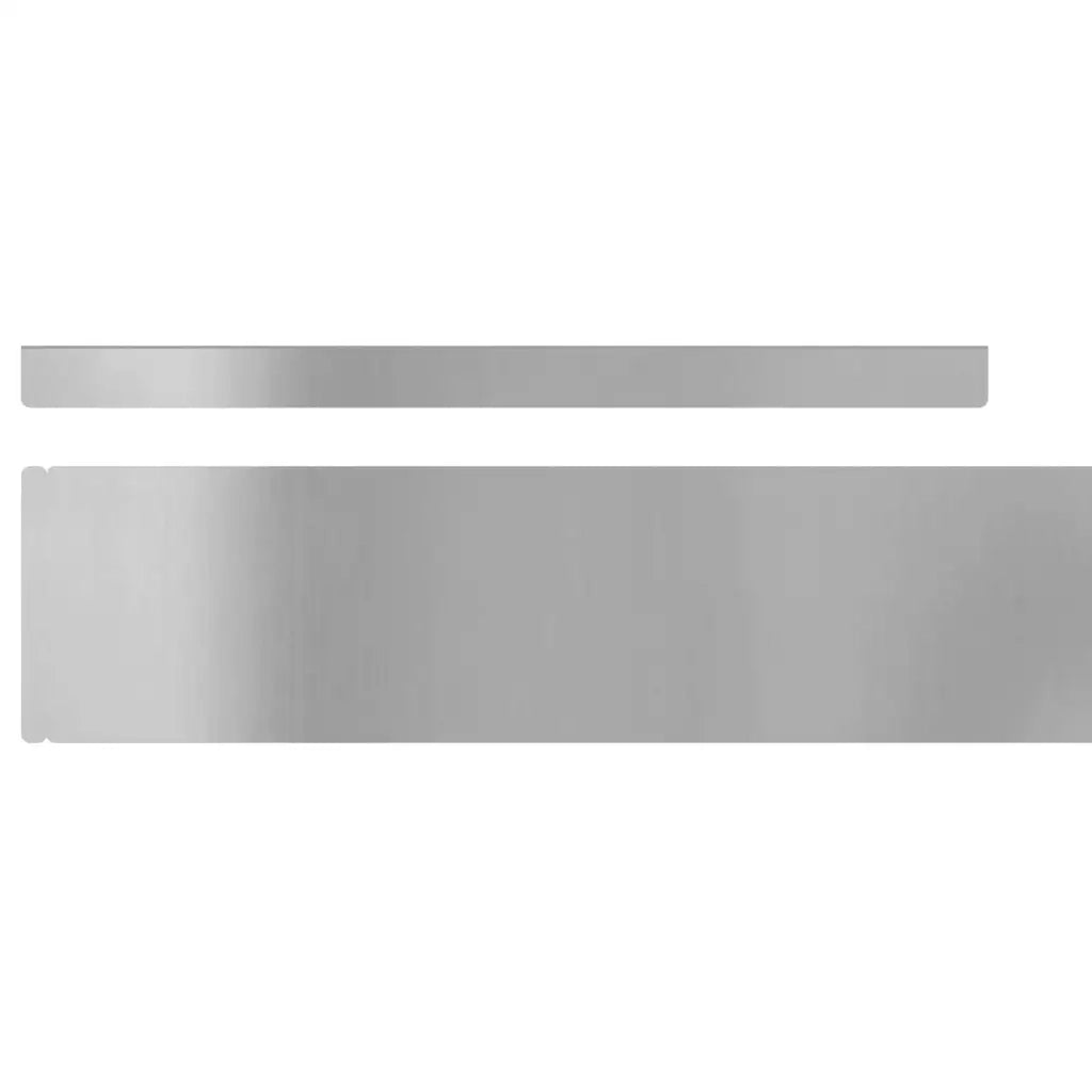 Bordura per Prato 4 pz Argento 450 x 0,05 x 10 cm CFW8410797