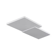 Applique a LED BEN 27W Luce Indiretta 2700K 2500lm Alluminio Verniciato Bianco, Design Squadrato Dimmerabile Taglio di Fase - Rossini Group