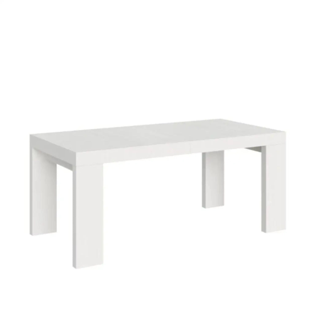 Tavolo allungabile 200/460x90 cm Roxell colore bianco frassino