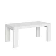 Tavolo allungabile 200/460x90 cm Roxell colore bianco frassino