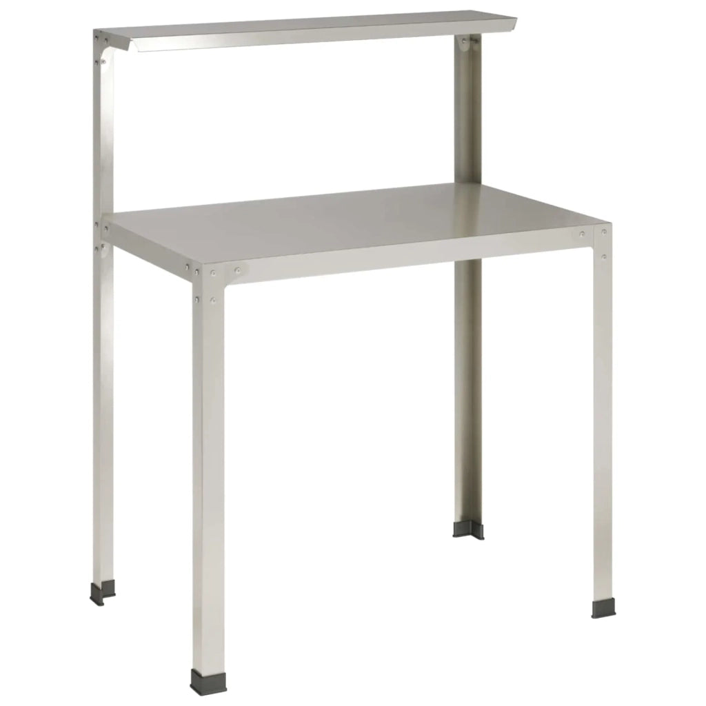 Tavolo da rinvaso 100 x 50 x 104 cm Acciaio Inox Argento 8014901