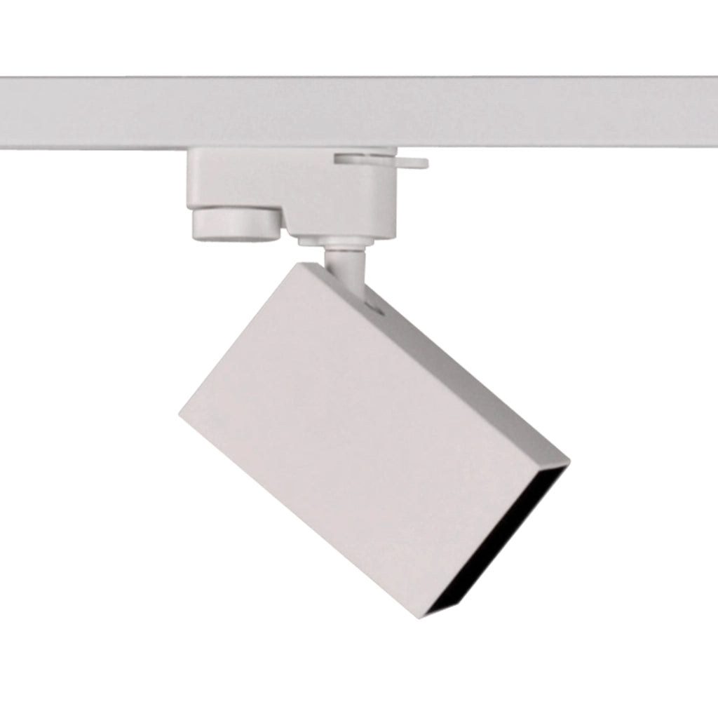 Kit binario Polux SQUARE 1m 3 faretti GU10 bianco/nero