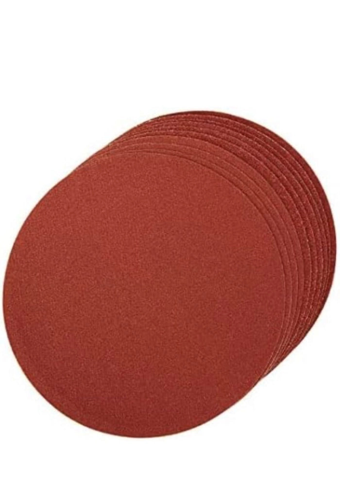 10 Dischi Abrasivi Carta Vetrata A Strappo 115mm grana 120 Disco Velcro 4.5"