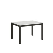 Tavolo allungabile 90x120/380 cm Every Evolution Bianco Frassino telaio Antracite