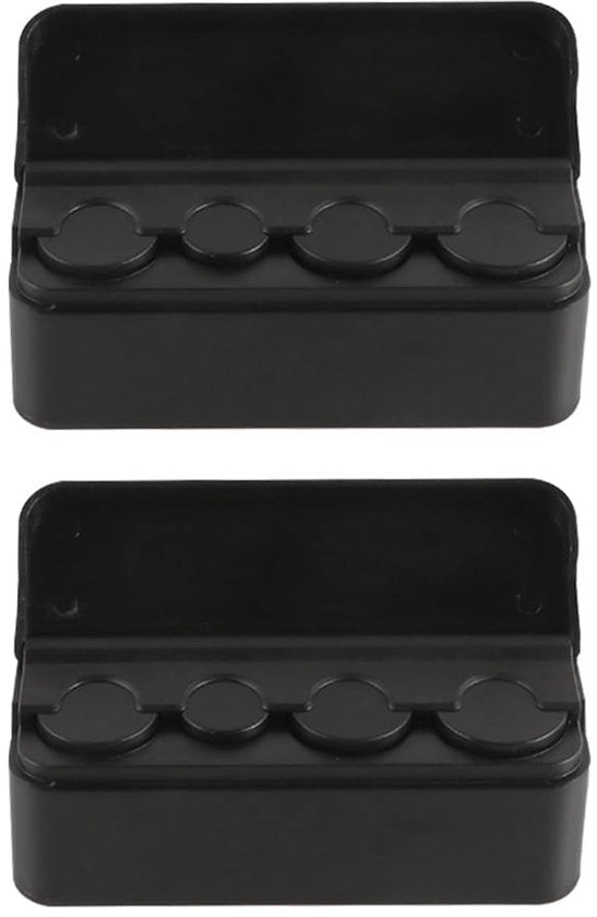 Scatola per munizioni portatile - 4 fori - Materiale plastico - Dimensioni 11,7x4,3x3,8 cm - Munthouder