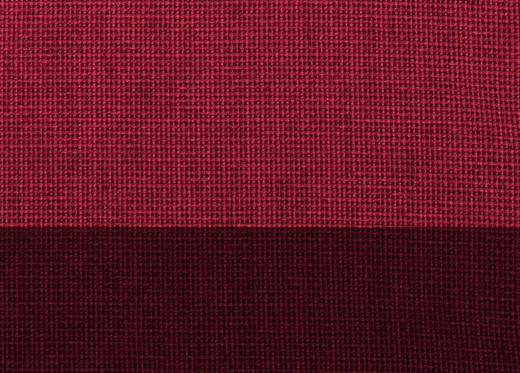Copritavolo Salotto/Cucina Cinigliato Bordo Applicato Modello Intreccio - 90x90 - Bordeaux