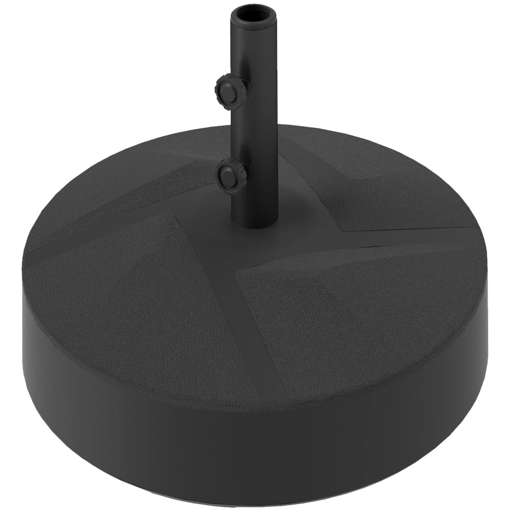 Porta ombrellone rotondo per ombrelloni 36/38/48mm ¨C zephmum ¨C nero